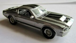 Greenlight 1967 Ford Mustang Eleanor Silver - Gone In 60 Seconds - 1:64 Loose