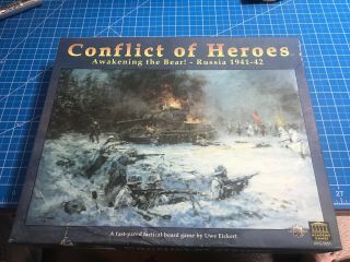 Conflict Of Heroes - Awakening The Bear Russia 1941 - 42 Oop