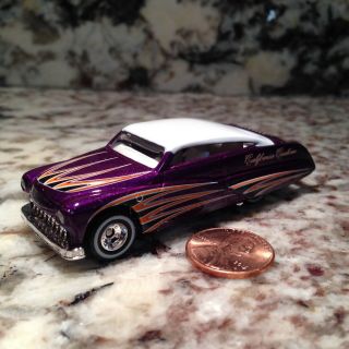 Hot Wheels Mercury Purple Passion Die Cast Car 1/64 Scale Merc
