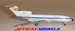 Used: 1:500 Herpa Lufthansa Boeing B 727 - 100 D - Abid Model Airplane 512855