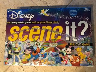 Disney Scene It 2004 Dvd Game Matel Games Complete