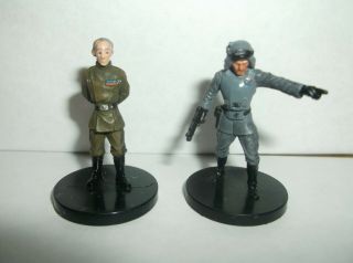 Grand Moff Tarkin & General Veers Combined Star Wars Miniatures Game