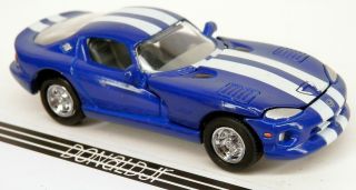 Racing Champions 1996 Dodge Viper Gts Coupe Blue 