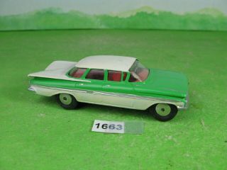 Vintage Corgi Toys Diecast Car Chevrolet Impala Collectable Model 1663