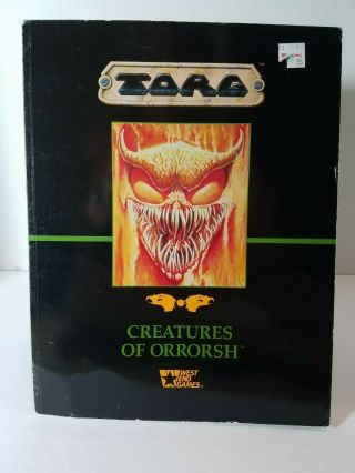 Very Good West End Torg Creatures Of Orrorsh 1st Edition Rpg