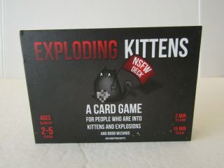 Exploding Kittens Nsfw Edition Card Game Complete