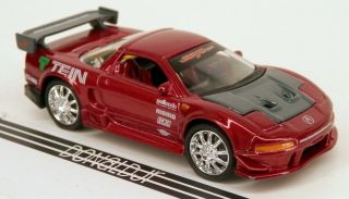 Muscle Machines 2001 Acura Nsx Red Sports Car Import Tuner 1/64 Scale
