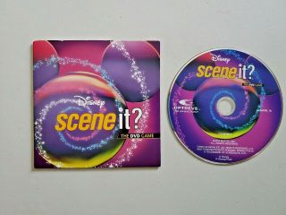 Scene It? Disney Deluxe Edition Dvd Game Replacement Dvd
