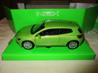 Welly Nex 1/24 Volkswagen Scirocco " Green Metallic " (wel24007ga)