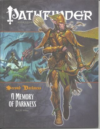 Pathfinder 17 Second Darkness: A Memory Of Darkness