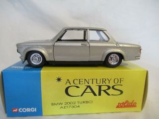 Hachette A Century Of Cars No.  43 Bmw 2002 Turbo Scale 1:43 Aet7304