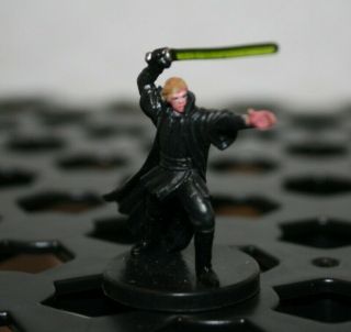 Luke Skywalker,  Jedi Master 53 53/60 Star Wars Miniature,  Very Rare,  No Card