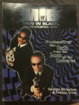 Men In Black - The Roleplaying Game - West End Games Sci - Fi Rpg