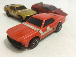 Vintage 1969 Hot Wheels Redline Sizzlers Orange Custom Mustang Mexico