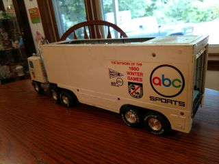 Vintage 1980 Nylint ABC Wide World Of Sports Tv Truck 2
