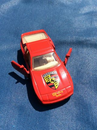 Matchbox Porsche 944 Turbo Red 1978 Made In England Diecast Scale Model