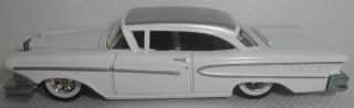 Hot Wheels Boulevard 58 Edsel,  Ford White With Rubber Tires Loose 2012