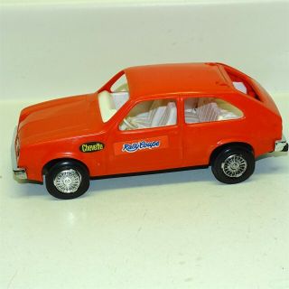 Vintage Processed Plastic Co.  Chevette Car,  Toy Vehicle,  Hatchback