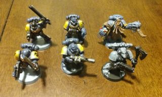 Games Workshop Warhammer 40k Space Wolves Blood Claws/grey Hunters X6