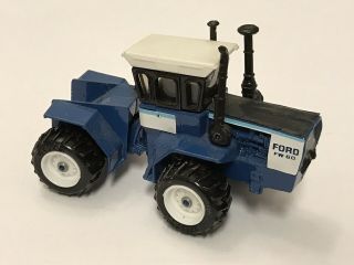Die Cast Ford Fw - 60 Articulated Tractor 4wd 1/64 Scale By Ertl