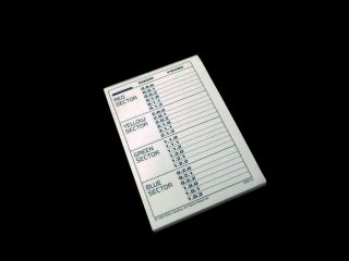 The Omega Virus Board Game Replacement Parts SCORE PAD 2