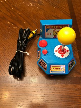 2004 Jakks Pacific Namco Pac - Man 5 In 1 Plug And Play Tv Games