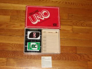 1978 International Deluxe Uno Edition Card Game Complete