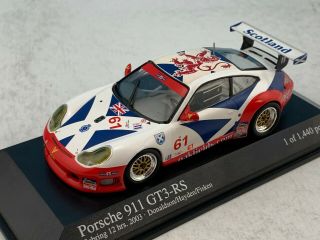 1:43 Minichamps 2003 Porsche 911 Gt3 Rs Scotland 61 12 Hour Sebring 400036961