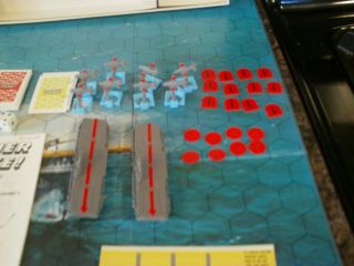 1976 Milton Bradley Carrier Strike Board Game - - Complete 4