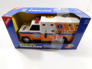 1994 Buddy L Gmc Chevrolet - Ems Ambulance Rescue Force Dial 911 - No 6 / 5223u
