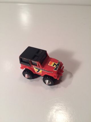 Ljn Toys 1982 Vintage 1 Loose Stunt Riders Vehicle 5501 Jeep Renegade Red