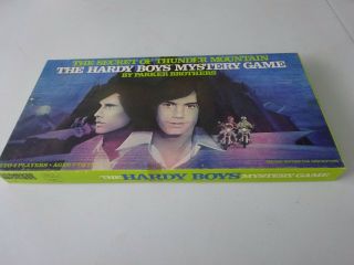 1978 The Hardy Boys,  The Secret Of Thunder Mt.  Game,  Complete