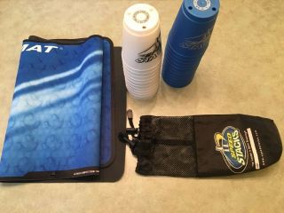 Speed Stacks Official Wssa Set 12 Blue 11 White Cups W/ Bag And Mat.