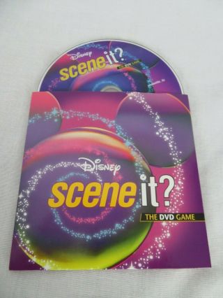 2004 Disney Scene It Dvd Game Replacement Dvd Only