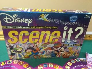 Disney Scene It Board Game Excellemt