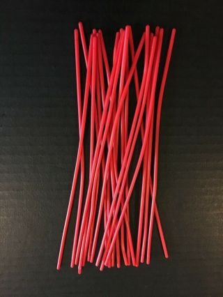 21 Sticks Parts For Ideal 1980 Kerplunk Game Of Nerves & Skill