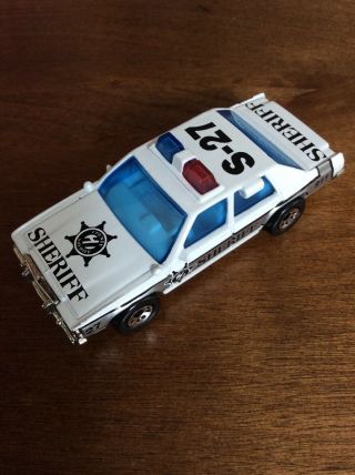 1987 Matchbox Ford Ltd Sheriff Patrol Car 1/69
