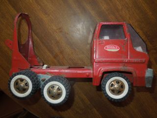 Vintage Tonka Cement Truck Toy,  14 " X 7 ",  Pressed Steel,  Approx.  12 " Long