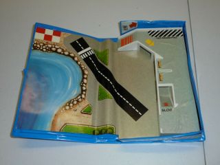 Vintage 1980s Galoob Micro Machines Airport Marina Playset Toy Case Collectible