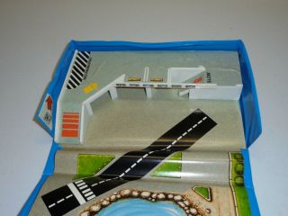 Vintage 1980s Galoob Micro Machines Airport Marina Playset Toy Case Collectible 3