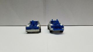 Vintage Pair Hot Wheels Redline Larry’s 24 Hour Tow Truck w/ Phone Number 3