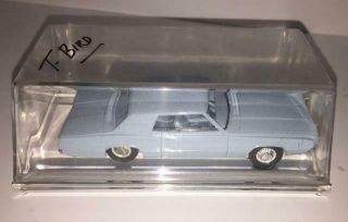 Vtg 1964 Blue Ford Thunderbird Hardtop Plastic/acrylic Holder
