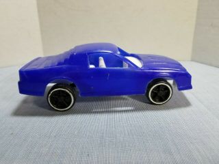 Vintage Gay Toys Blue Chevrolet Camaro Z 28 Iroc Plastic Toy Car Made Usa