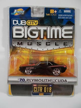 Jada 1/64 Big Time Muscle ’70 Plymouth ‘cuda