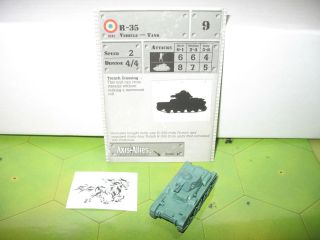 Axis & Allies Eastern Front R - 35 With Card 57/60