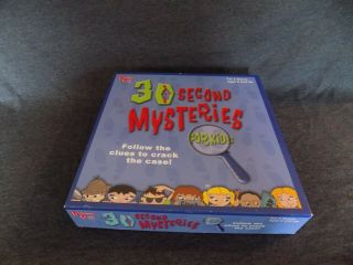 University Games 30 Second Mysteries Game For Kids Board Game Complete