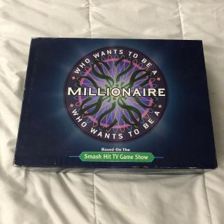 Who Wants To Be A Millionaire Board Game By Pressman