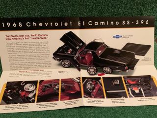 Danbury " The 1968 Chevrolet El Camino Ss 396 " Brochure