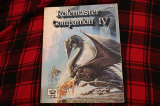 Ice Rolemaster 2nd Ed Companion Iv Sc Ex (made For I.  C.  E. )