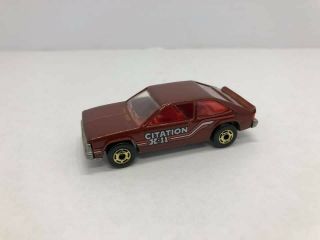 Vintage 1983 Hot Wheels Chevy Citation Gho 